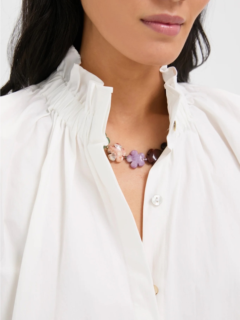 Pomander Place White Rae Blouse - Picture 4 of 11